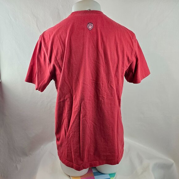 Life Is Good Mens Size Medium Red Mr Fix It Graphic T-Shirt Drill Tool Dad Tee 1 - Picture 7 of 9